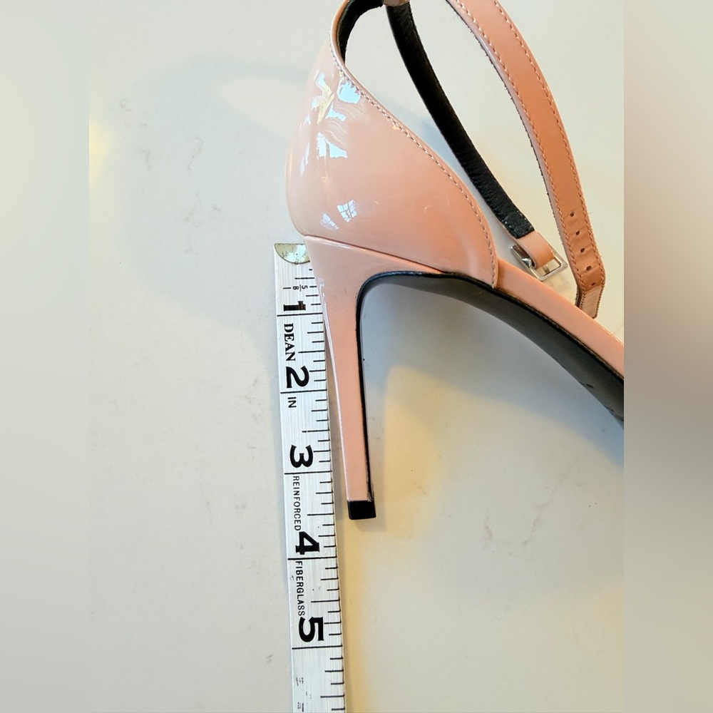 Saint Laurent Blush / Nude Strappy Heels - Women - Picture 13 of 14
